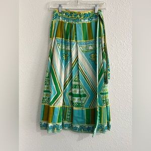 Vintage Wrap Skirt